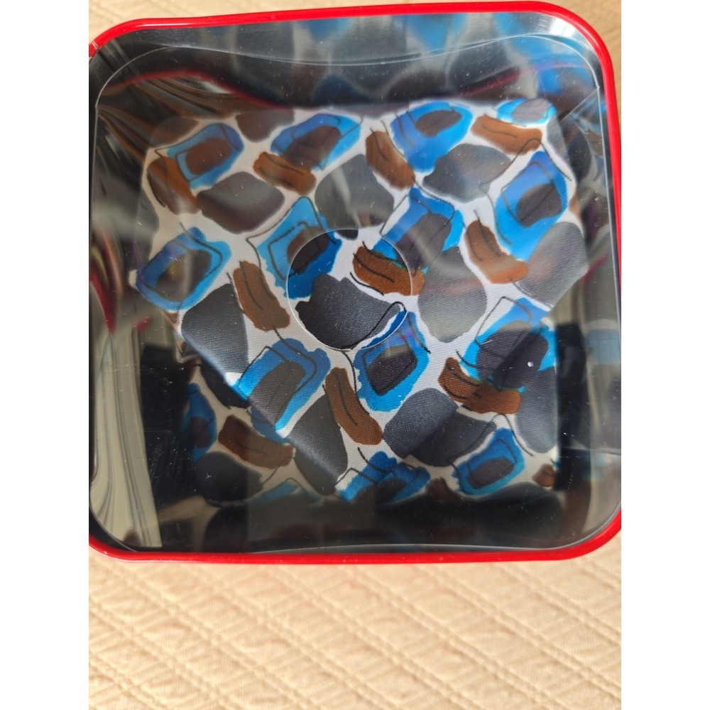 New, Jerry Garcia  'Ritual Moon'Tie TIN Unique Collectible Item, blue Pattern